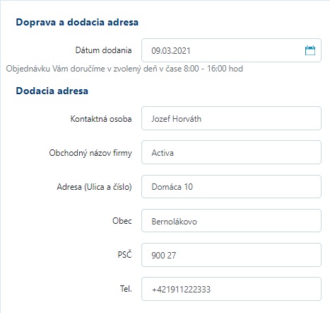 Domáca adresa