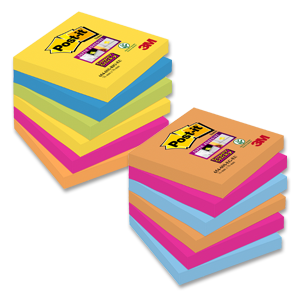 3M Post-it Super Sticky - silně lepicí bločky